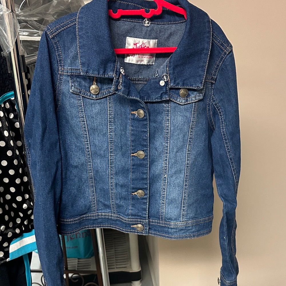 Justice Classic Blue Denim Jacket